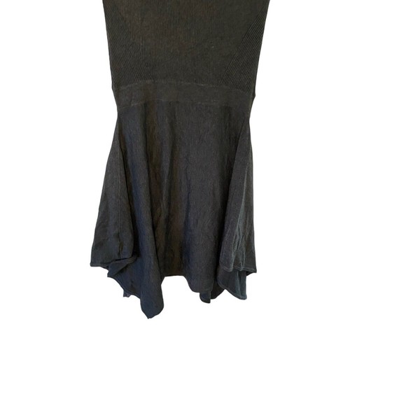 Mossimo Ribbed Sweater Dress, fit and flare, Women’s M Charcoal - Picture 6 of 10